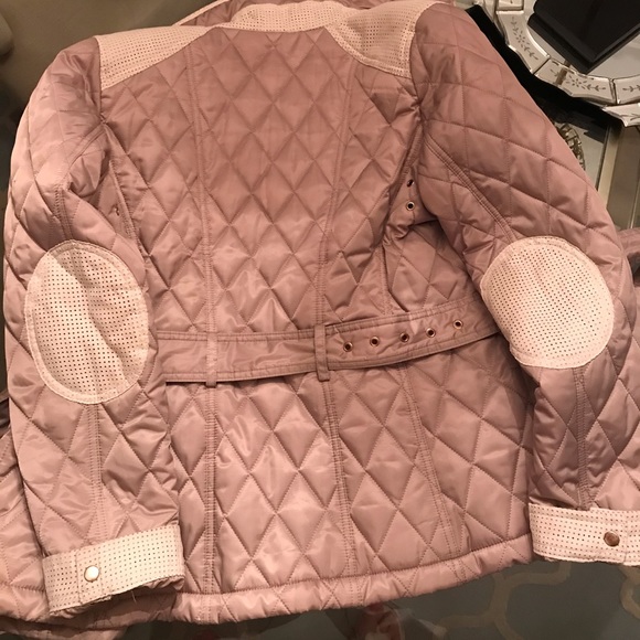 Vince Camuto Brand Tan & Beige Jacket Size Medium - Picture 2 of 8